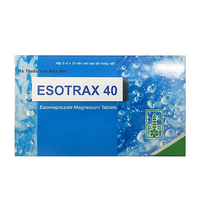 Esotrax esomeprazol 40mg Ấn Độ (H/30v) date 12/2026