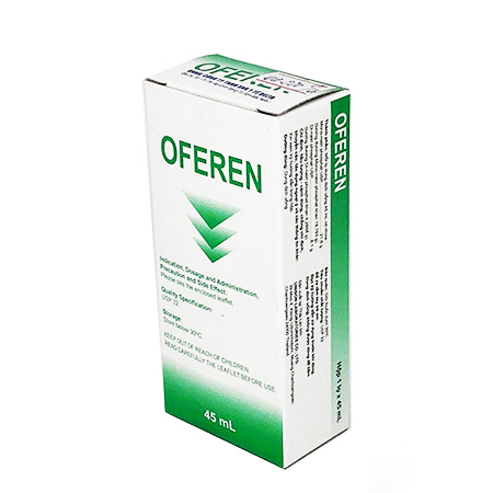 Oferen siro Thái Lan (Lọ/45ml)