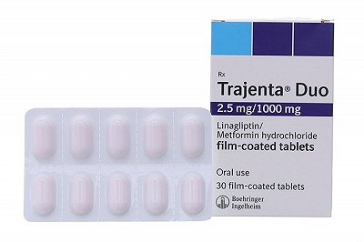 Trajenta Duo 2.5 mg/1000 mg Boehringer (H/30v)