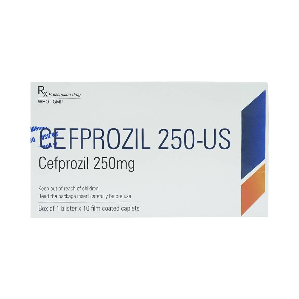 Cefprozil 250 US Cefprozil 250mg USP (H/10v)