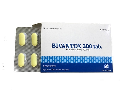 Bivantox Acid Alpha Lipoic 300mg TW1 Pharbaco (H/30v)