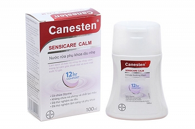 Canesten Sensicare Calm 100ml Nước Rửa Phụ Khoa (Lọ/100ml)