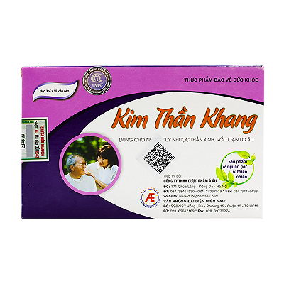 Kim thần khang Á Âu (Hộp/30v)