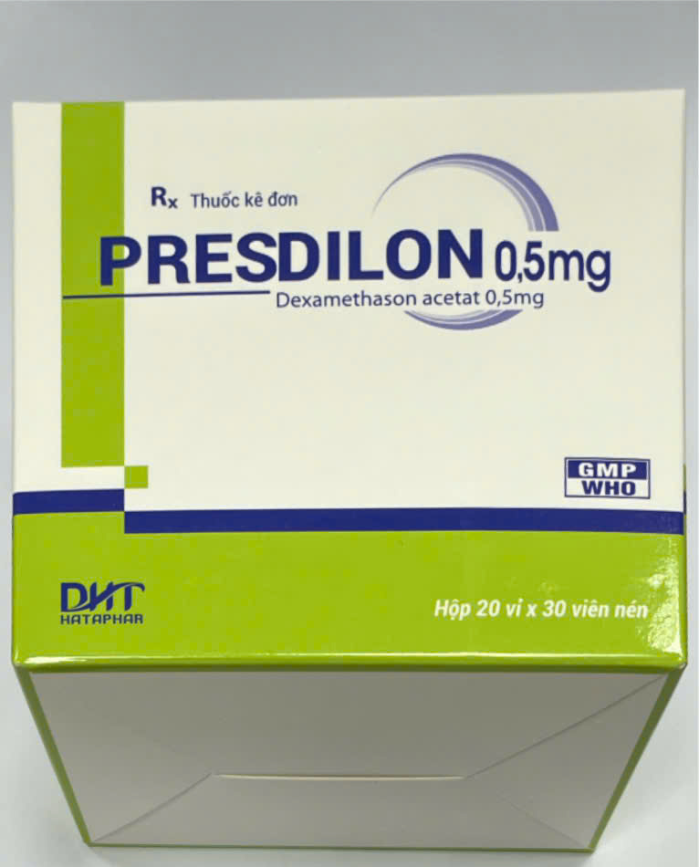 Presdilon 0,5mg Dexamethason Hà Tây (H/600v)