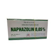Naphazolin 0.05% Nhỏ Mũi Hà Nội (H/50lọ/8ml) 