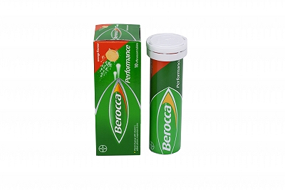 Berocca Performance Orange Vị Cam Bayer (Tuýp/10v) Date 11/2026