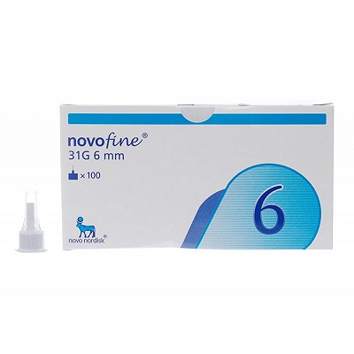 Novofine 31g 6mm Đầu Kim Tiêm Tiểu Đường Novo Nordisk (H/100cái)