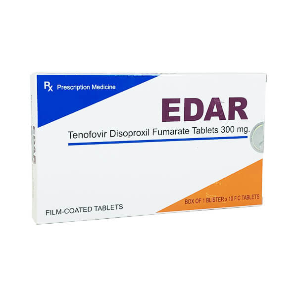 Edar Tenofovir 300mg Ấn Độ (H/10v)