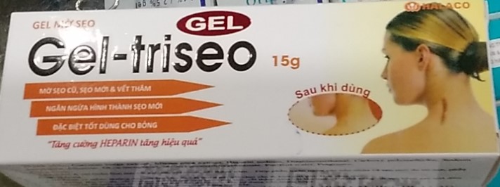 Gel Triseo Mờ Sẹo Halaco (Tuýp/15g)