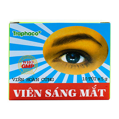 Viên Sáng Mắt Traphaco Viên Hoàn Cứng (H/10túi/5g)