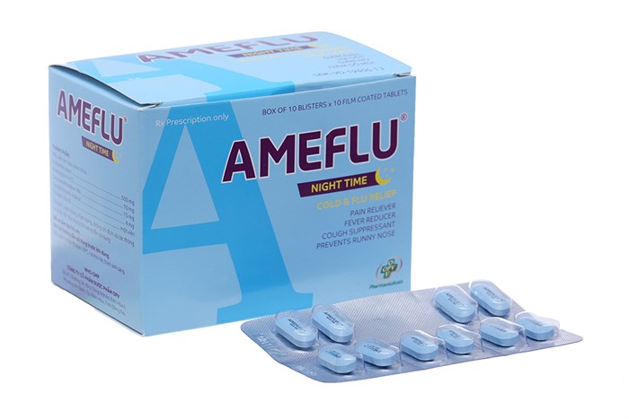 Ameflu Night Time ban đêm OPV (H/100v)