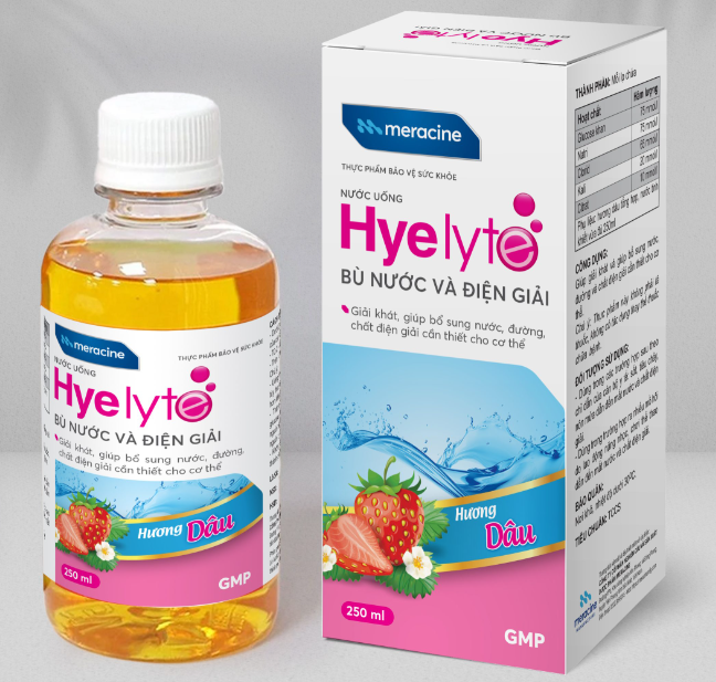 Oresol Hyelyte hương Dâu DP Việt Đức (Lọ/250ml) Date 10/2027