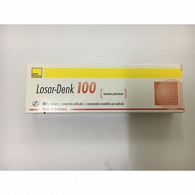 Losar Denk Losartan 100mg Denk Đức(H/28v) Date 08/2025