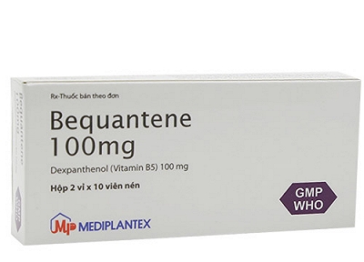 Bequantene Vitamin B5 100mg Mediplantex (H/20v)