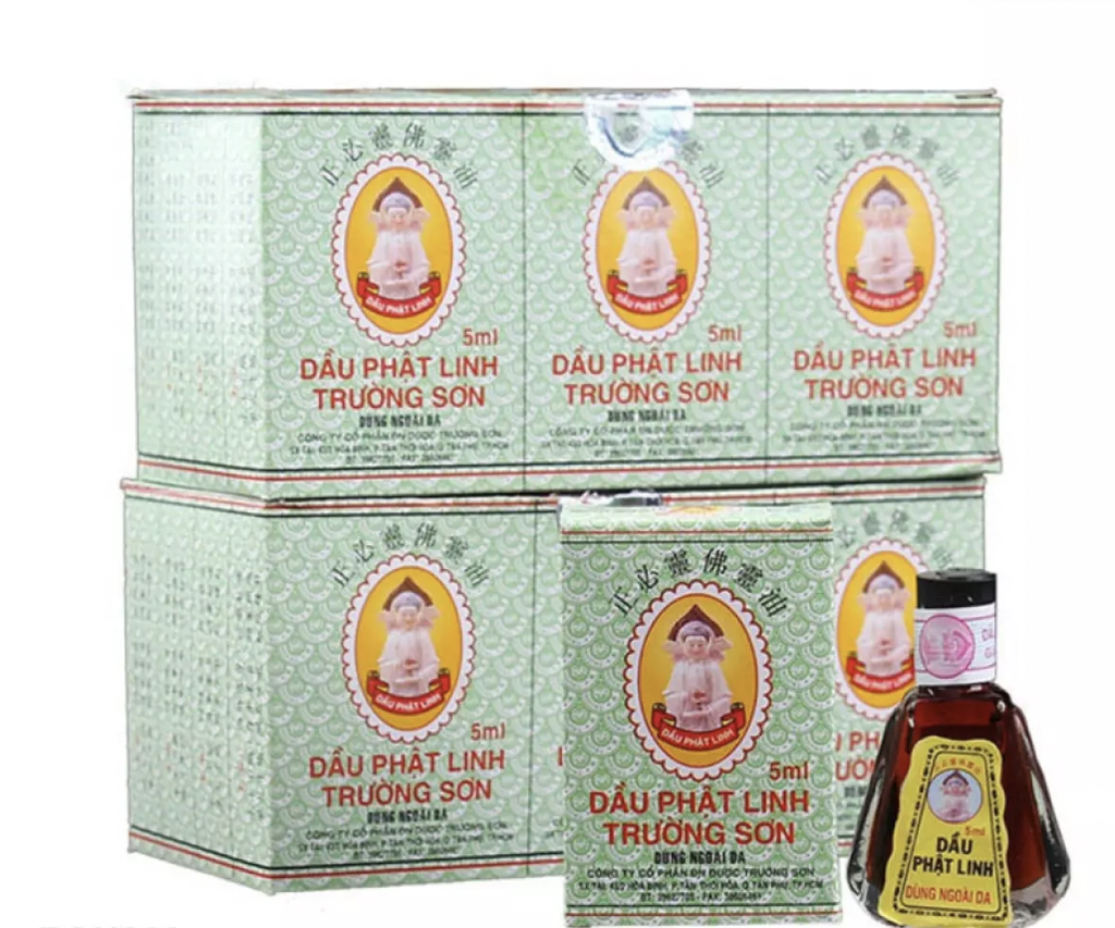 Dầu Phật Linh Trường Sơn (Hộp/12lọ/5ml) 