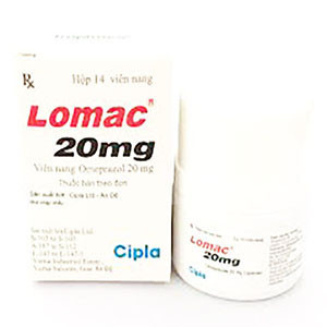 Lomac Omeprazol 20mg Cipla Ấn Độ (H/1lọ/14v) 