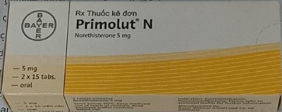  Primolut N 5mg Bayer (H/30v) Date 11/2026