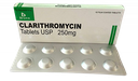 [T01599] Clarithromycin 250mg Brawn (H/10v) Date 04/2025