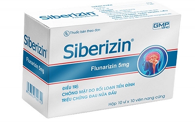  Siberizin Flunarizine 5mg Sao Kim (H/100v) 