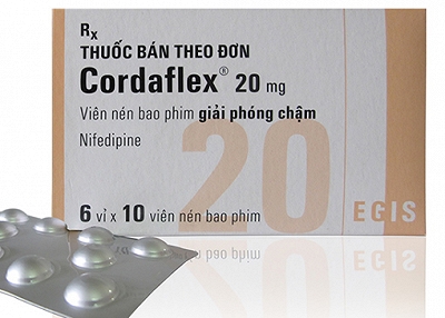 Cordaflex Nifedipine 20mg Egis Pharma (H/60v)