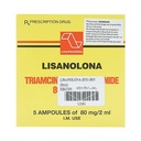 [T01617] Lisanolona 80mg/2ml tiêm Lisapharm (H/5o/2ml) date 09/2027