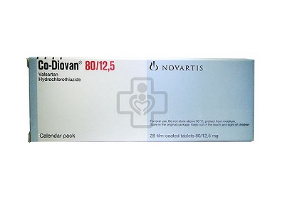 Co Diovan Tab 80mg/12.5mg Novartis (H/28v)