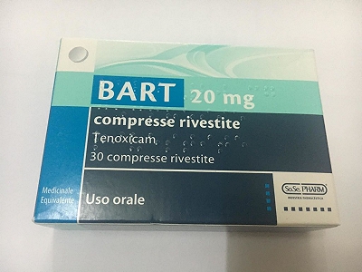 Bart Tenoxicam 20mg Sosepharm (H/30v)