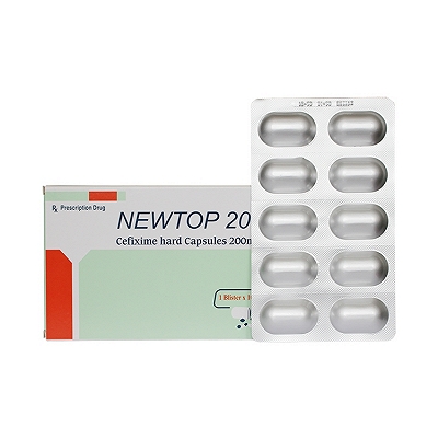  Newtop Cefixim 200mg Ấn Độ (H/10v)