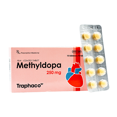 Methyldopa 250mg Traphaco (H/100v)