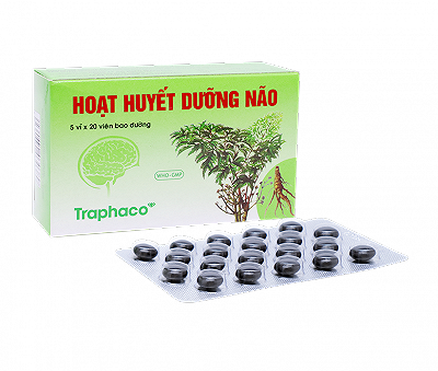 Hoạt Huyết Dưỡng Não Bao Đường Traphaco (H/100v) (Lớn)