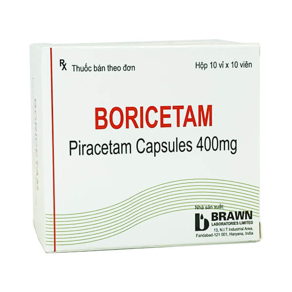 Boricetam Piracetam 400mg Brawn (H/100v)