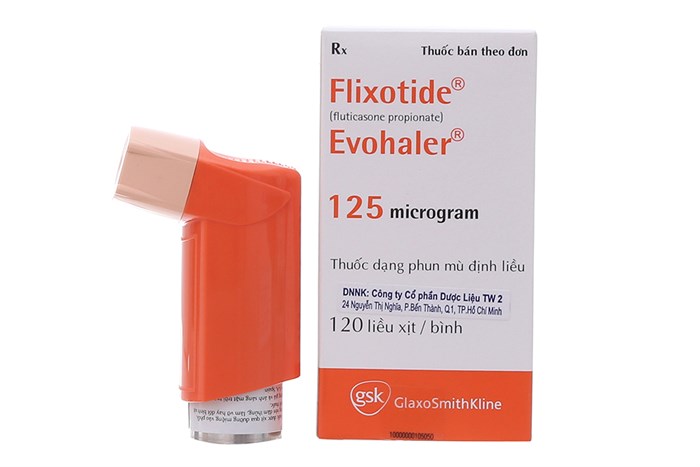 Flixotide Evohaler 125mcg xịt GSK (Lọ/120liều)