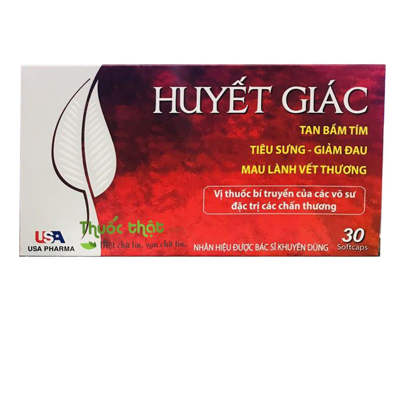 Huyết Giác MediUSA (H/30v)