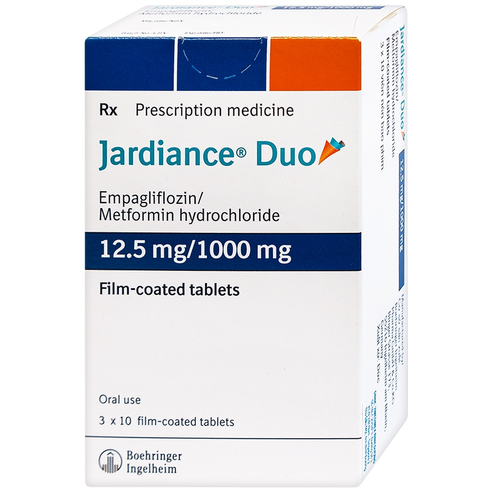 Jardiance Duo 12.5mg/1000mg Boehringer Ingelheim (H/30v)