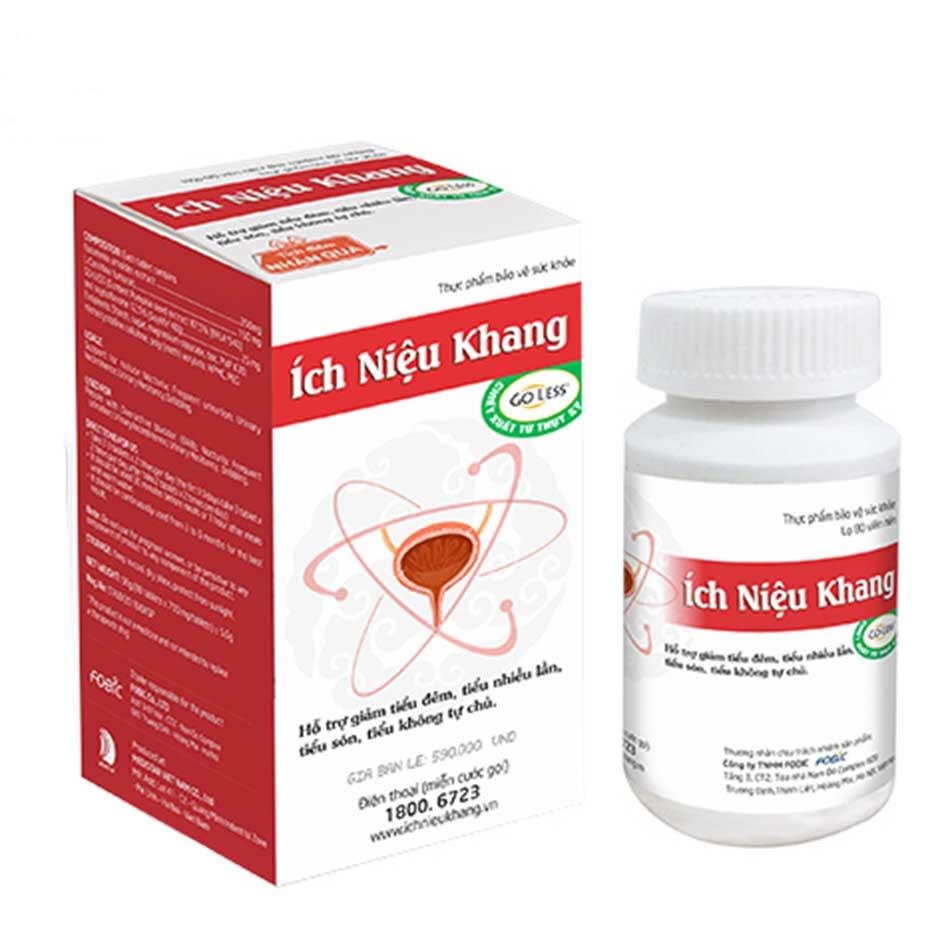 Ích Niệu Khang Fobic (Lọ/80v)