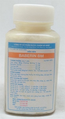 Baberin BM Hà Nam (Lọ/500v)
