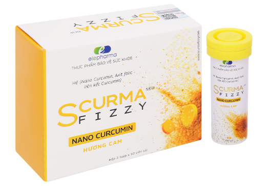 Scurma Fizzy Viên Sủi Elepharma (H/2tuýp/10v)