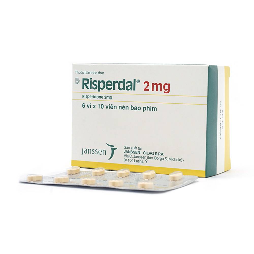 Risperdal Resperidon 2mg Janssen (H/60v)