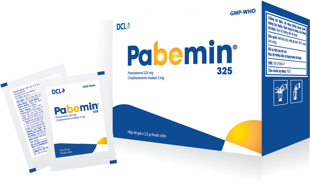 Pabemin 325 Cửu Long (H/30gói/2.5g) date 05/2024