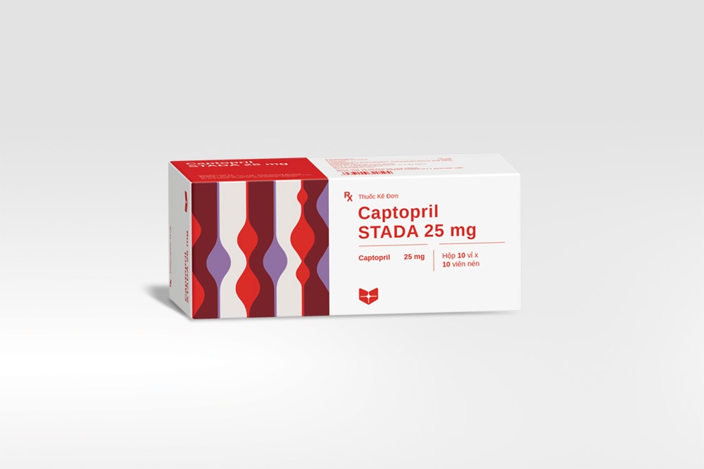 Captopril 25mg Stella (H/100v)