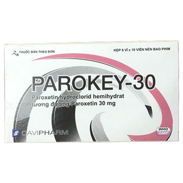 Parokey 30 Paroxetin 30mg Davipharm (H/60v)