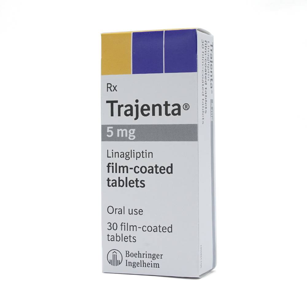  Trajenta Linagliptin 5mg Boehringer (H/30v)