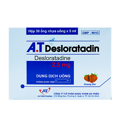 A.T Desloratadin 0.5mg/ml An Thiên (H/30o/5ml)