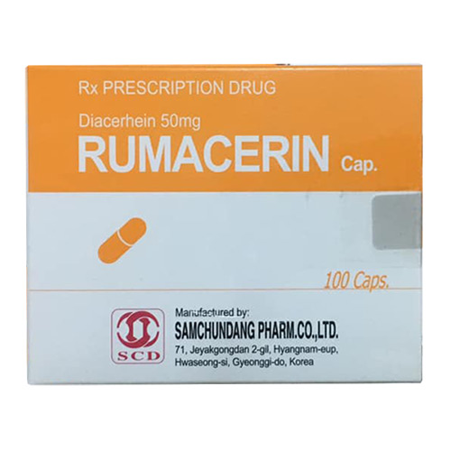 Rumacerin Diacerin 50mg Hàn Quốc (H/100v)