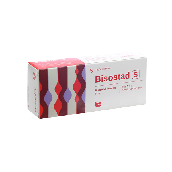 Bisostad bisoprolol 5mg Stella (H/30v)