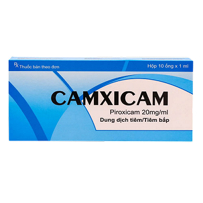 Camxicam piroxicam 20mg/ml tiêm Hàn quốc (H/10o/1ml)