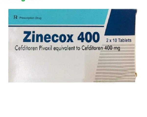 Zinecox Cefditoren 400mg Maxim Ấn Độ (H/20v)