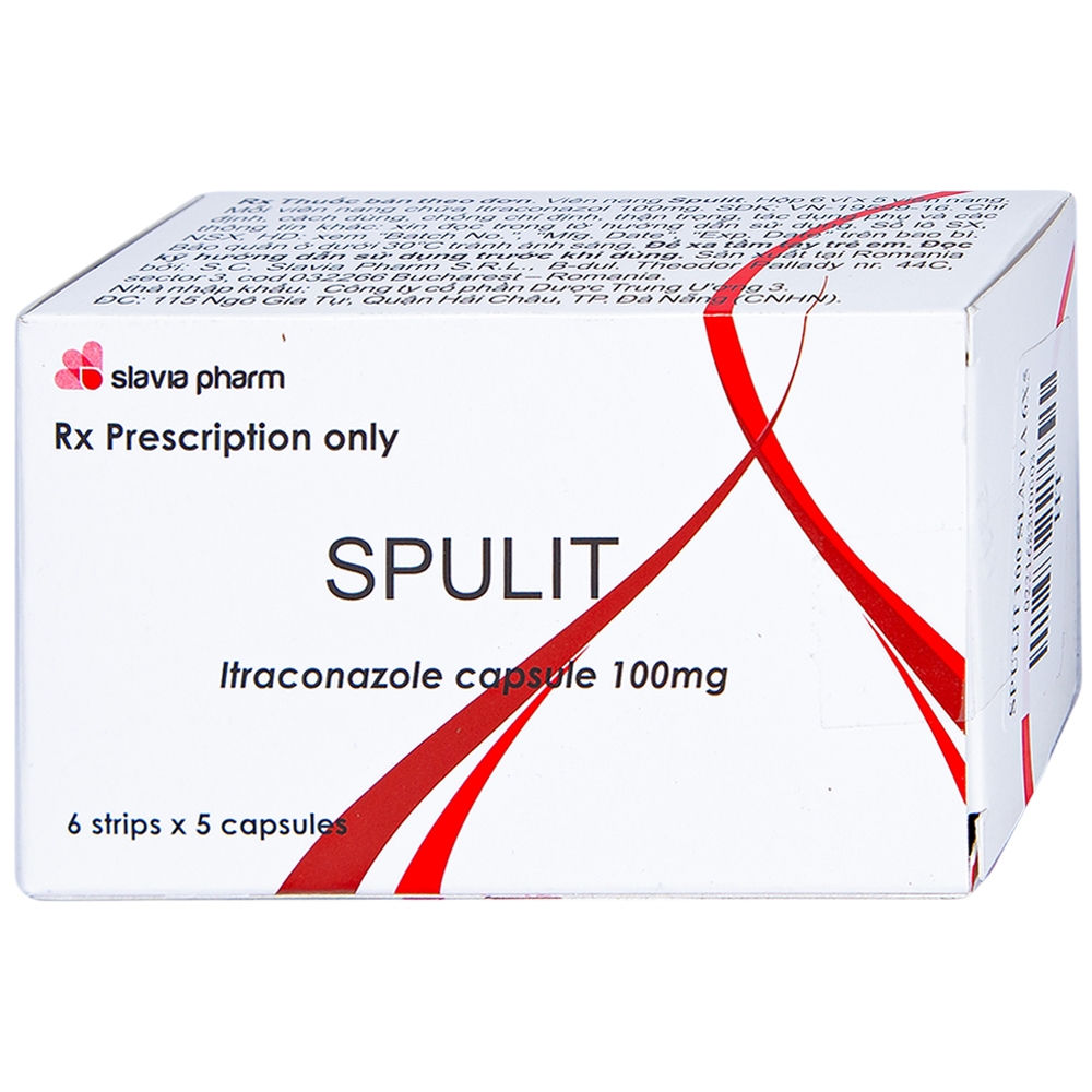 Spulit Itraconazole 100mg Slavia Romani (H/30v)