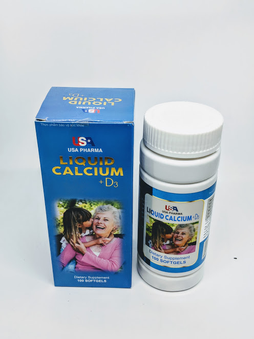 Liquid Calcium D3 Mediphar (Lọ/100v)