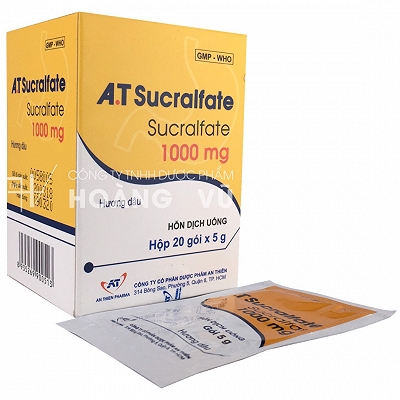 A.T Sucralfate 1000mg An Thiên (H/20gói/5g) 